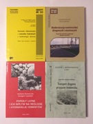 TECHNOLOGIA BETONU MATERIAŁY BUDOWLANE + BUDOWNICTWO DROGOWE 4 nowe KSIĄŻKI