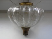 Piękny, stary zbiornik do lampy naftowej