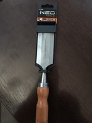 Neo Tools dłuto 38 mam CRV uchwyt drewniany