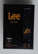 Bokserki męskie Lee 95 % bawełna rozmiar XXL 2 sztuki czarne 