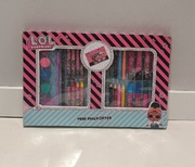 Zestaw plastyczny LOL Surprise 34 elementy dla dziewczynki szkoła 