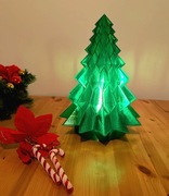 Świąteczna lampa choinka 