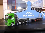 HERPA NACZEPA niskopodwoziowa  skala 1:87