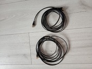 Dwa kable sieciowe Cat 7 długość 3m