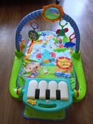 Mata edukacyjna grająca Fisher-Price , używana, stan bd