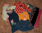 Zestaw ubrań dla dziewczynki 104 Peppa Minnie Upsy Daisy