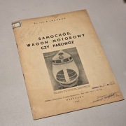 Dr. Inż.  - Samochód, Wagon Motorowy Czy Parowóz 1935
