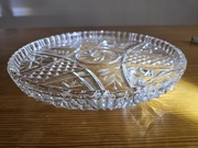 Piękny talerz do serwowania, patera na trzech nóźkach.  