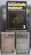 Książki PRL Polski Fiat 125p Maluch 126p Samochody Osobowe WKŁ 