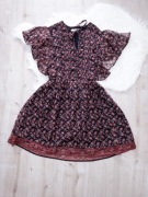 sukienka, rozm. L/XL, wzorzysta, kobieca, zwiewna, orient, boho, vintage