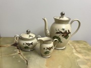 Dzbanek, cukiernica i mlecznik KPM Copenhagen