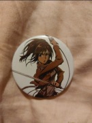 Atak tytanów Sasha przypinka