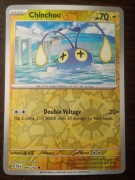 REVERSE HOLO Chinchou 048/142 Karta POKEMON TCG S&V Stellar Crown