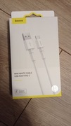 Baseus mini white cable usb for type-c