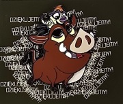 Przypinka Timon i Pumba