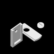 Naścienne regulowane wieszaki na obrazy lub ramki