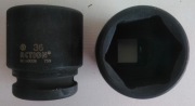 Nasadka udarowa sześciokątna ACTION 3/4" 36 mm (2 szt.) + GRATIS