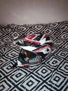 Kask Crossowy+ gogle