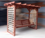 Huśtawka ogrodowa pergola masywna 