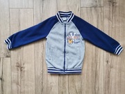 Ciepła bluza polarowa na zamek, r. 122