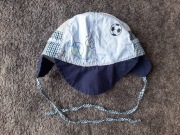 Czapka 44 cm wiązana lato z daszkiem piłka