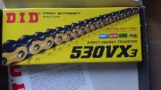 łańcuch did vx vx3 530 długość 98 gold złoty 