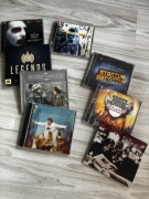 Zestaw 10ciu płyt CD: Bon Jovi, R.H.C.P., Marilyn Manson, Elthon John, inne