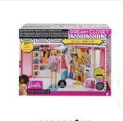 Barbie zestaw wymarzona szafa GPM43 