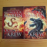 PAKIET OGIEŃ I KREW CZĘŚCI 1i 2 GEORGE R.R. MARTIN