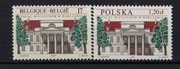 3581-Wydanie wspólne z poczta Belgii,2 znaczki Polski i Belgii