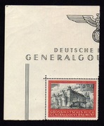 GG 1944 - Wawel, Fi 125**  z górnym lewym marginesem