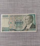 banknot Turcja 50000 lirów