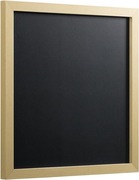 Tablica do pisania kredą ze złotą ramą, 60 x 40 cm