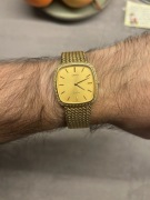 Zegarek kwarcowy męski Seiko Dolce 8N40-5040 quartz gold vintage