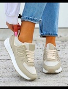 Snekersy bezowe Snekersy N Hit bardzo wygodne 40