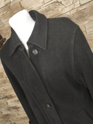 Płaszcz wełna kaszmir GOLDIX czarny M / 38 elegancki zimowy