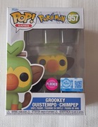 Funko POP!  Games Pokemon Grookey #957 Flocked SE