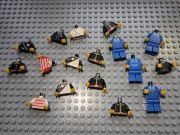 KLOCKI LEGO FIGURKI LUDZIKI TORSY NOGI UNIKATOWE ELEMENTY  OD 1ZŁ LICYTACJA