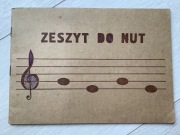 Zeszyt do nut PRL