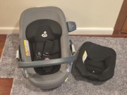 Fotelik swandoo albert i-size nosidełko skorupa