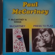 cd Paul McCartney-McCartney+Press To Play.(2w1)