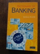 Dictionary of Banking- G.Klein