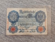 20 Marek z 1914r.