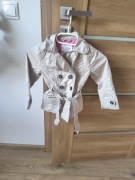 Płaszcz wiosenny dziewczęcy 110 h&m