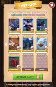 Zestaw kart „Sherlock” Coin Master (1x karta