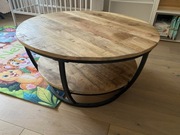 Stolik kawowy podwójny