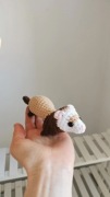 Fretka na szydełku handmade, dekoracja 