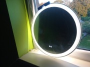 Lustro 60 cm LED mata grzewcza 