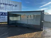 KONTENER WYSTAWOWY EKSPOZYCYJNY Z KONTENERA MORSKIEGO 20 DV ONE WAY