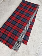 Zara ciepły szal dwustronny kratka 200x80 cm